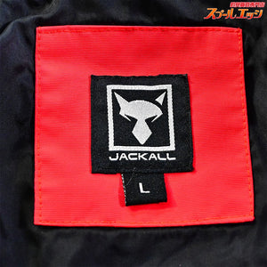 【ジャッカル】 シェルジャケット レッド サイズL JACKALL SHELL JACKET 撥水 防風 K_060