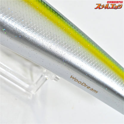 【ウッドリーム】 アキヤ 200 オリーブバックイエローライン Woodream Akiya 海水用ルアー K_060
