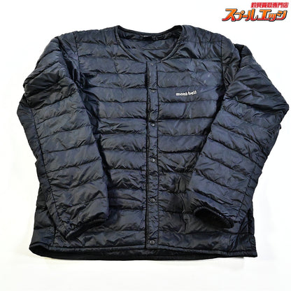 【モンベル】 スペリオダウン ラウンドネックジャケット サイズM ブラック 中綿800フィル 品番1101503 ライトダウン mont-bell K_060