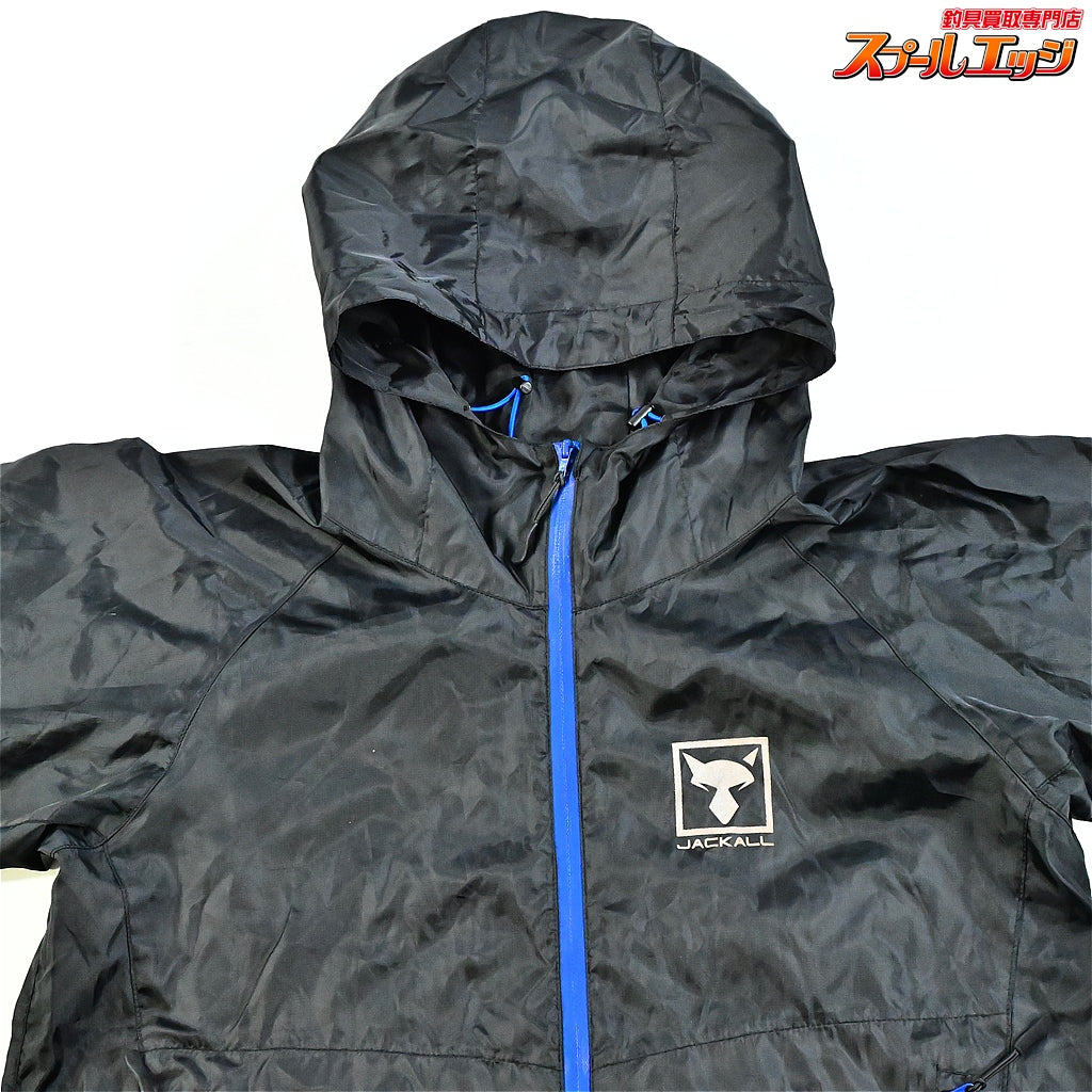 【ジャッカル】 ライトジャケット JK20-01 ブラック サイズM JACKALL K_060