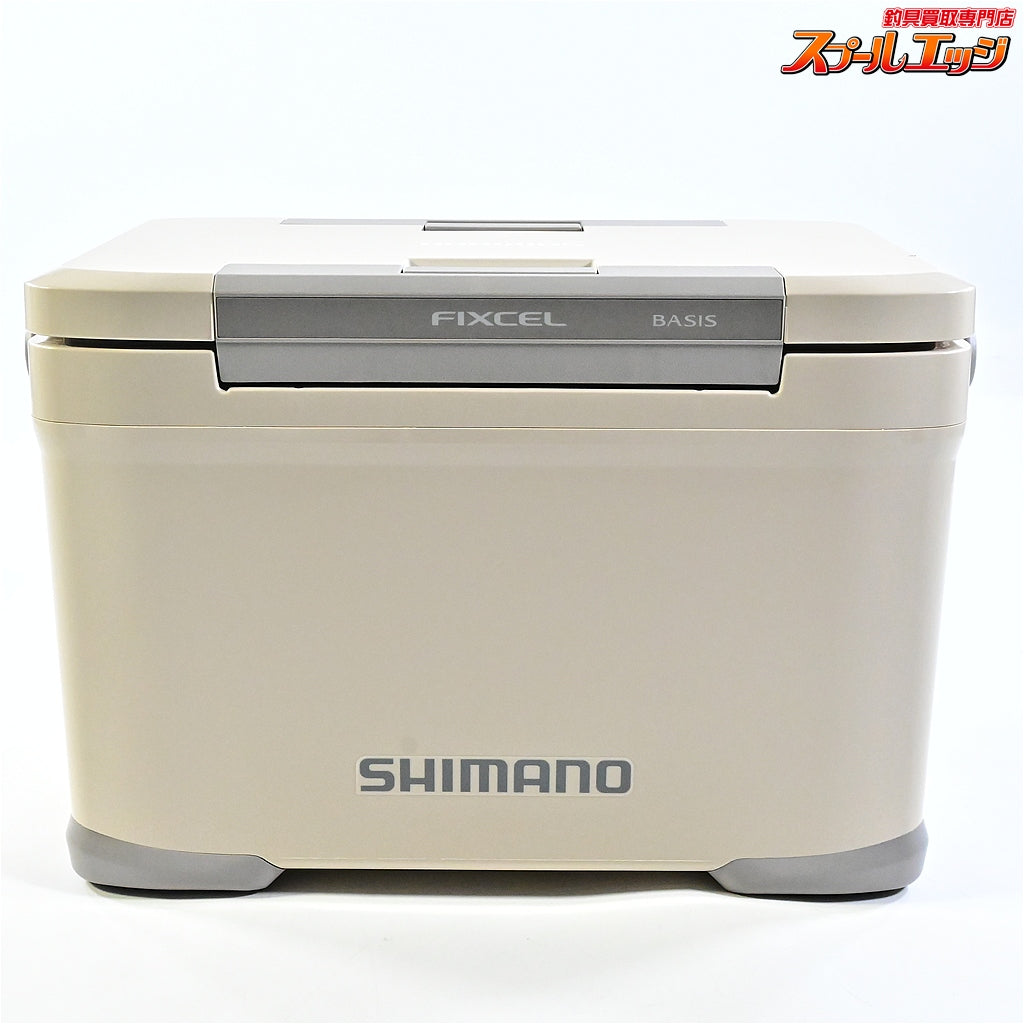 【シマノ】 フィクセル ベイシス NF-322V 22L ベージュ SHIMANO FIXCEL BASIS クーラーボックス K_160
