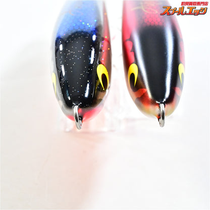 【ウッドリーム】 アキヤ 170 ブルーバックオレンジベリー&マットアカキン 2本セット Woodream Akiya 海水用ルアー K_060