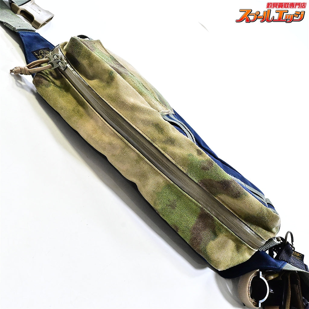 【サブロック】 ボディバッグ SM スタイルマスター エータックス フォレッジグリーン オプションパーツ6点装着 SUBROC BODYBAG SM STYLEMASTER A-TACS FG メッセンジャーバッグ K_060