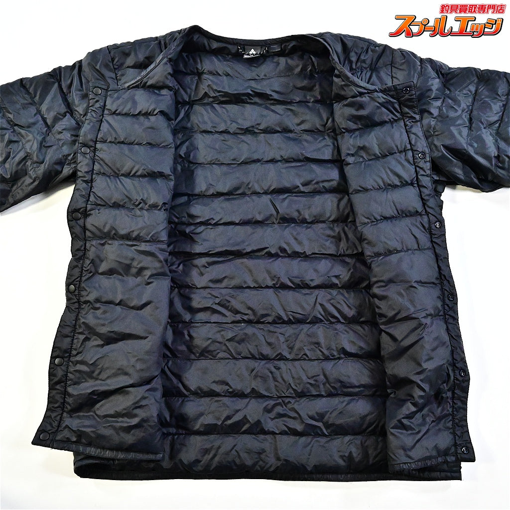 【モンベル】 スペリオダウン ラウンドネックジャケット サイズM ブラック 中綿800フィル 品番1101503 ライトダウン mont-bell K_060