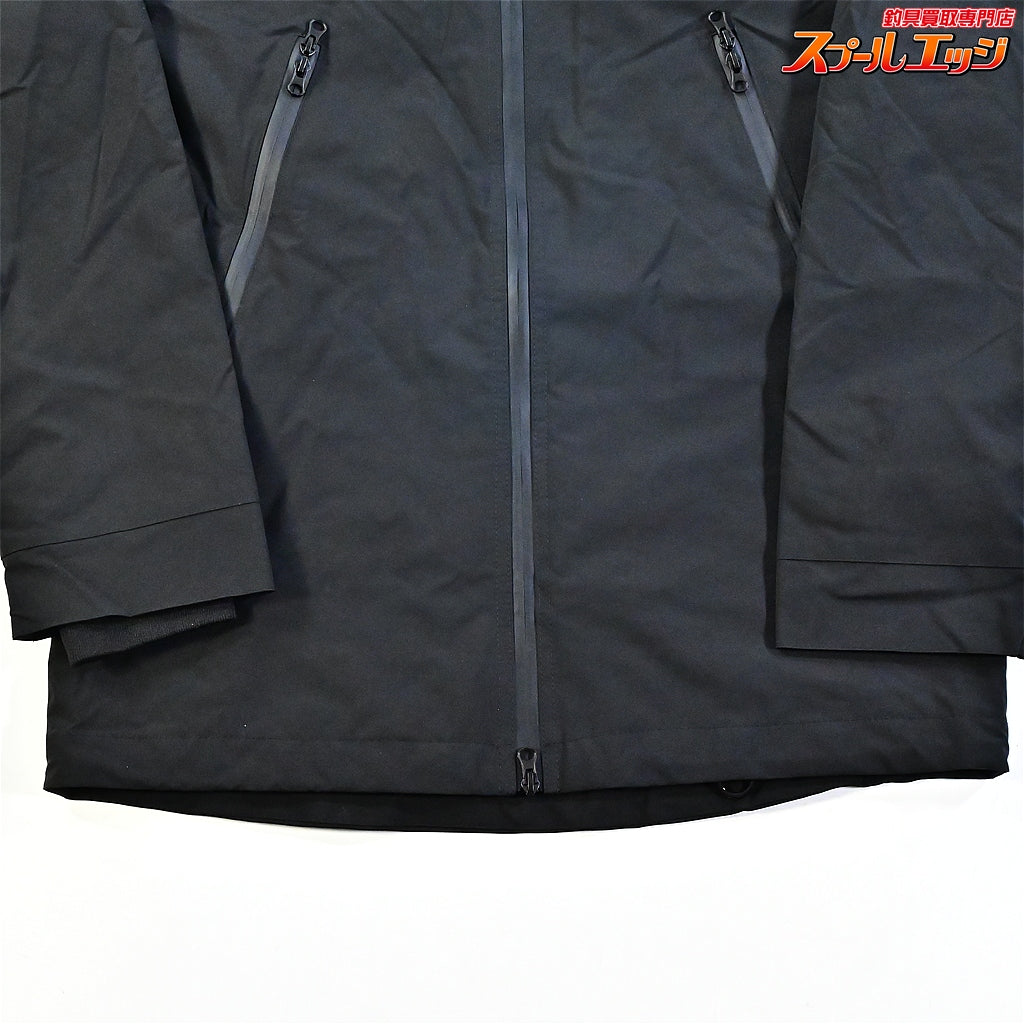 【LAHM】 ルアーアングルハマ マウンテンパーカー エクストリーム ステルスブラック サイズXL mountain parka Extreme 撥水 K_100