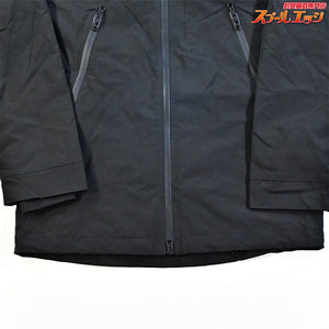 【LAHM】 ルアーアングルハマ マウンテンパーカー エクストリーム ステルスブラック サイズXL mountain parka Extreme 撥水 K_100