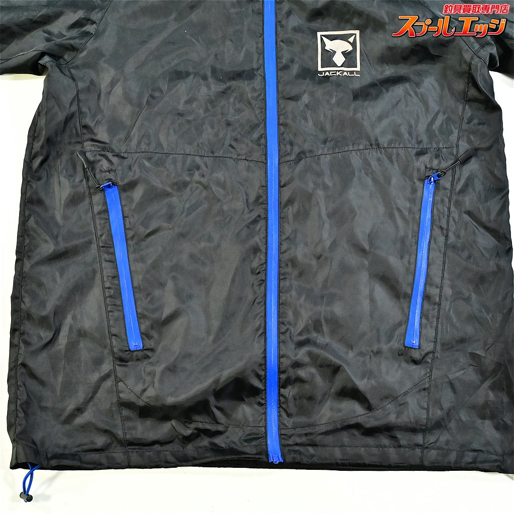 【ジャッカル】 ライトジャケット JK20-01 ブラック サイズM JACKALL K_060