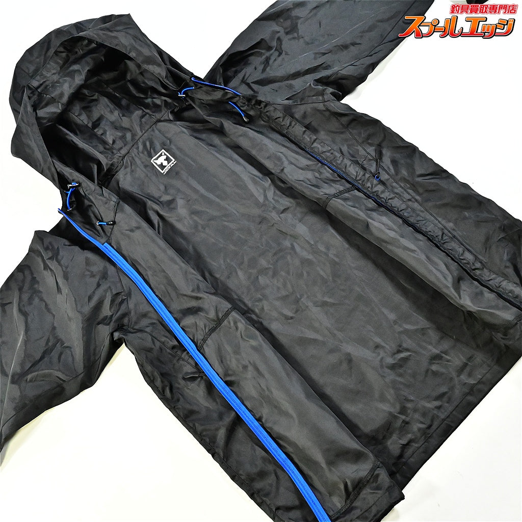 【ジャッカル】 ライトジャケット JK20-01 ブラック サイズM JACKALL K_060