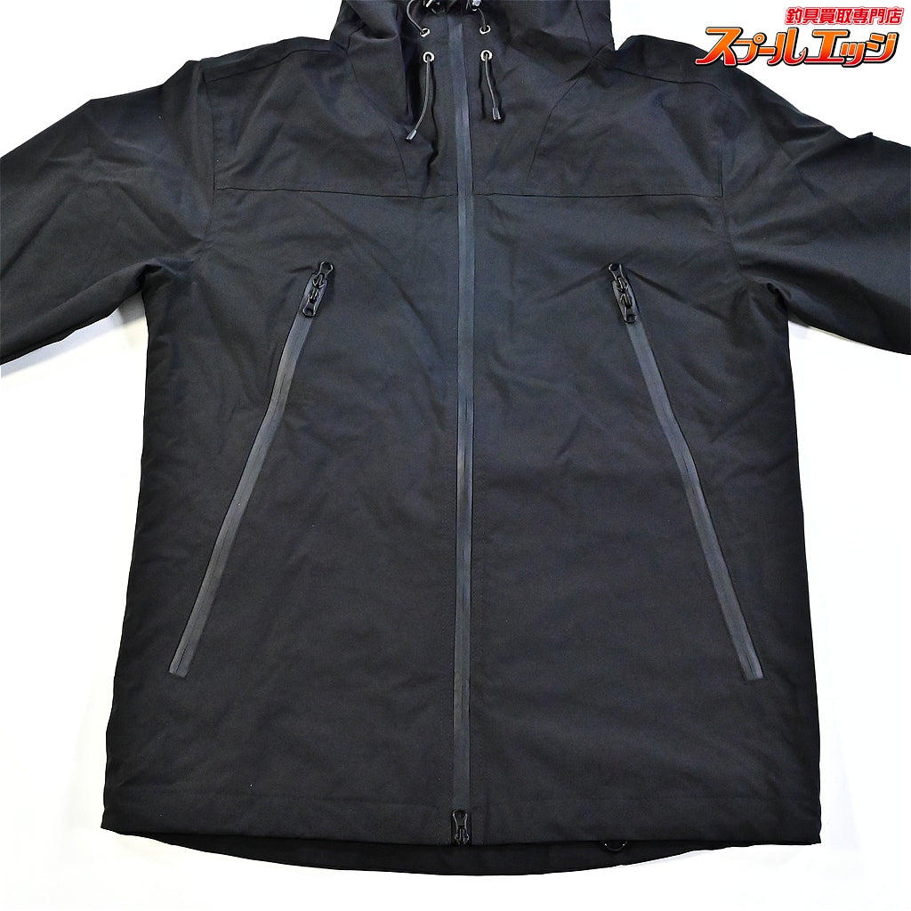 【LAHM】 ルアーアングルハマ マウンテンパーカー エクストリーム ステルスブラック サイズXL mountain parka Extreme 撥水 K_100