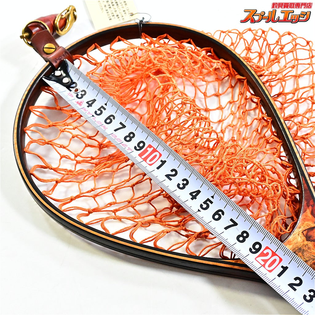 【アトリエヴェリテ】 ランディングネット NC200 花梨瘤紅白 マグネットリリーサーS花梨瘤&ストリングコード花梨瘤付 アトリエベリテ Atelier Verite K_100