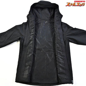 【LAHM】 ルアーアングルハマ マウンテンパーカー エクストリーム ステルスブラック サイズXL mountain parka Extreme 撥水 K_100