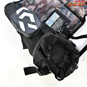 【ダイワ】 フロートゲームベスト DF-6206 フリーサイズ ターポリンポーチ付 ジェットブラック フローティングベスト DAIWA K_100