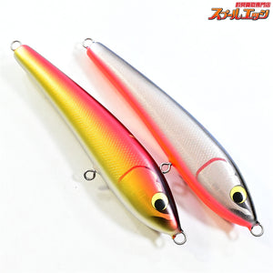 【ウッドリーム】 アキヤ 170 ブルーバックオレンジベリー&マットアカキン 2本セット Woodream Akiya 海水用ルアー K_060