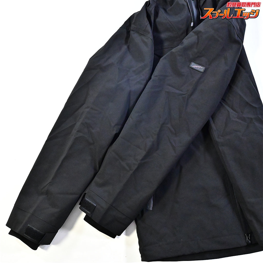 【LAHM】 ルアーアングルハマ マウンテンパーカー エクストリーム ステルスブラック サイズXL mountain parka Extreme 撥水 K_100