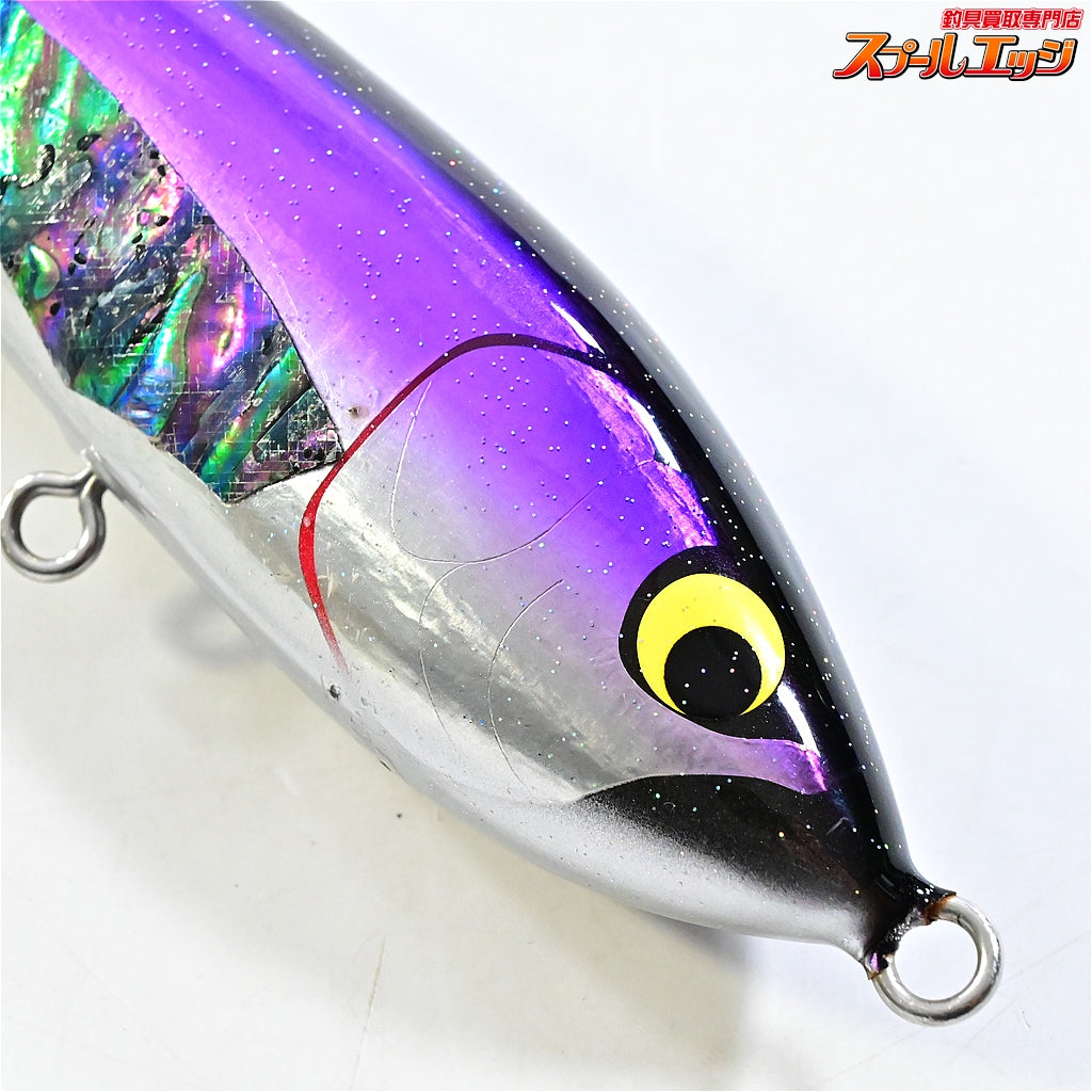 【ウッドリーム】 アキヤ 200 パープル アバロン シェル貼り アワビ貼り WooDreeam AKIYA 海水用ルアー K_060