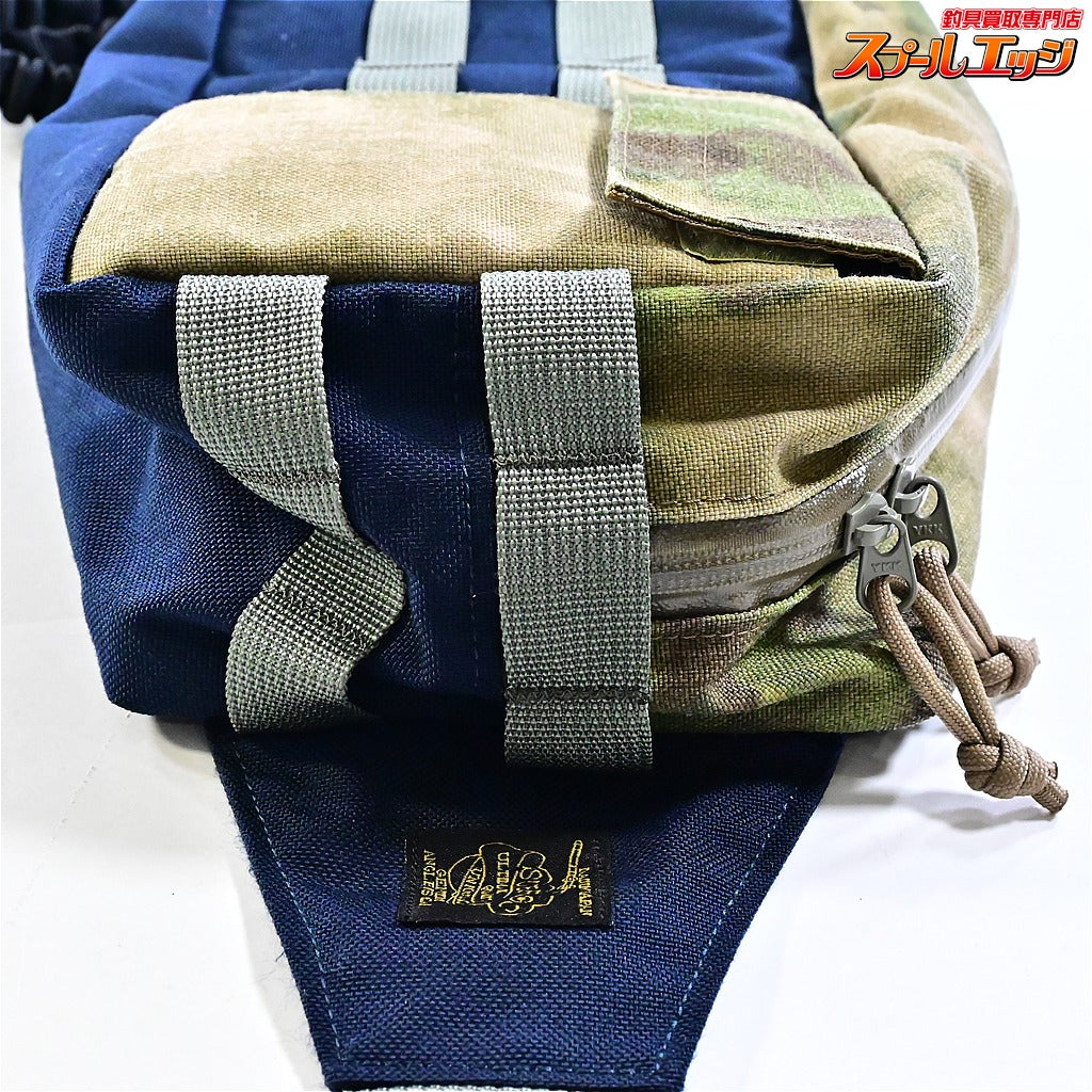 【サブロック】 ボディバッグ SM スタイルマスター エータックス フォレッジグリーン オプションパーツ6点装着 SUBROC BODYBAG SM STYLEMASTER A-TACS FG メッセンジャーバッグ K_060