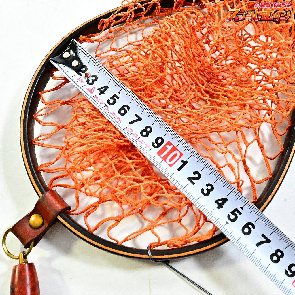 【アトリエヴェリテ】 ランディングネット NC200 花梨瘤紅白 マグネットリリーサーS花梨瘤&ストリングコード花梨瘤付 アトリエベリテ Atelier Verite K_100