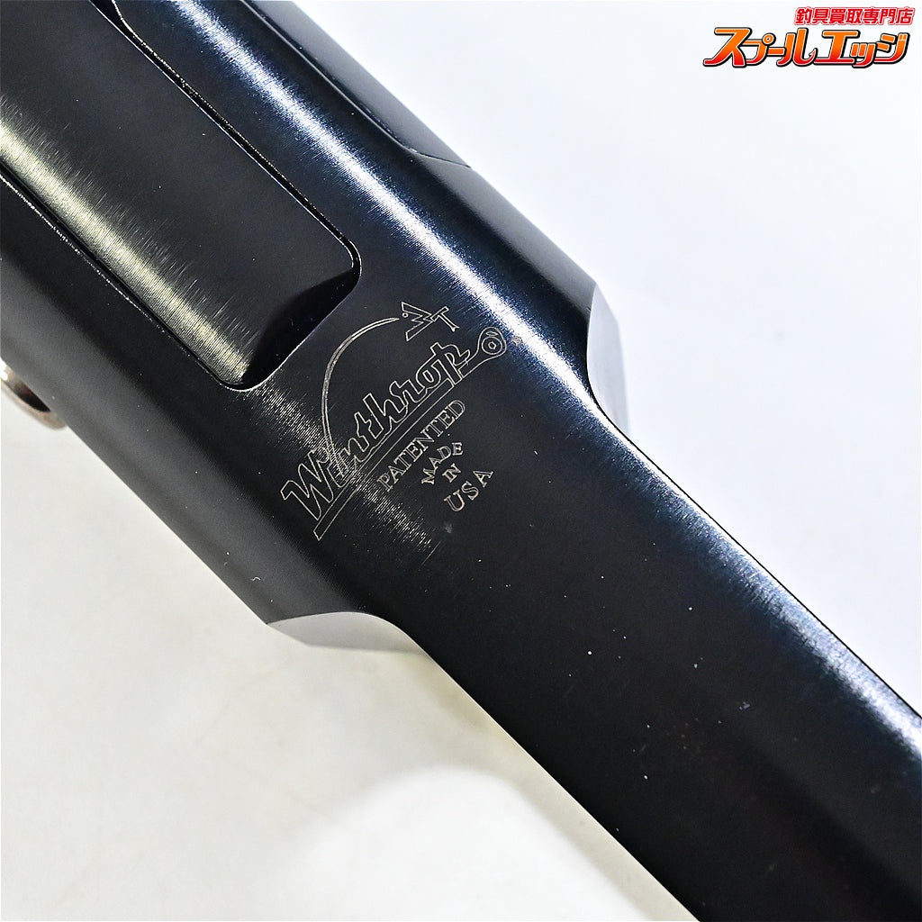 【ウィンスロップ】 ターミネーターロングバット 80lb 可動式トローリングバット ストレート/カーブ対応 2WAY ブラック WINTHROP K_095