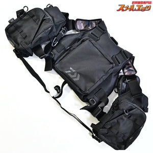 【ダイワ】 フロートゲームベスト DF-6206 フリーサイズ ターポリンポーチ付 ジェットブラック フローティングベスト DAIWA K_100