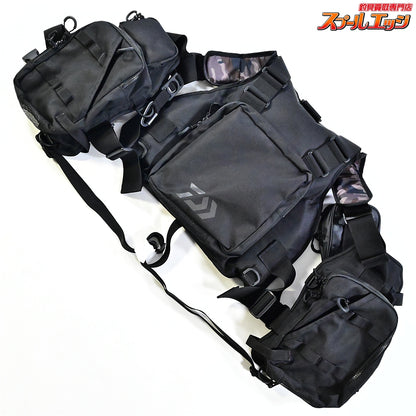 【ダイワ】 フロートゲームベスト DF-6206 フリーサイズ ターポリンポーチ付 ジェットブラック フローティングベスト DAIWA K_100