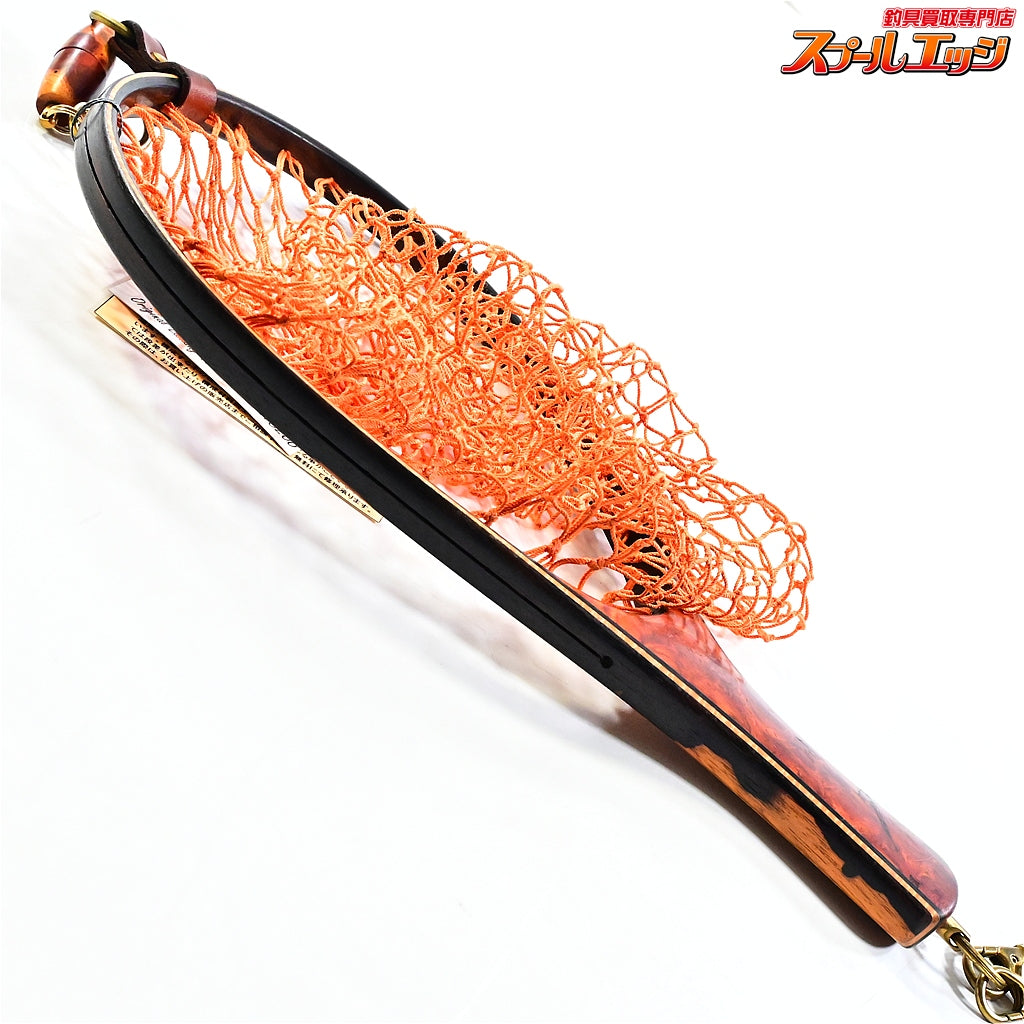 【アトリエヴェリテ】 ランディングネット NC200 花梨瘤紅白 マグネットリリーサーS花梨瘤&ストリングコード花梨瘤付 アトリエベリテ Atelier Verite K_100