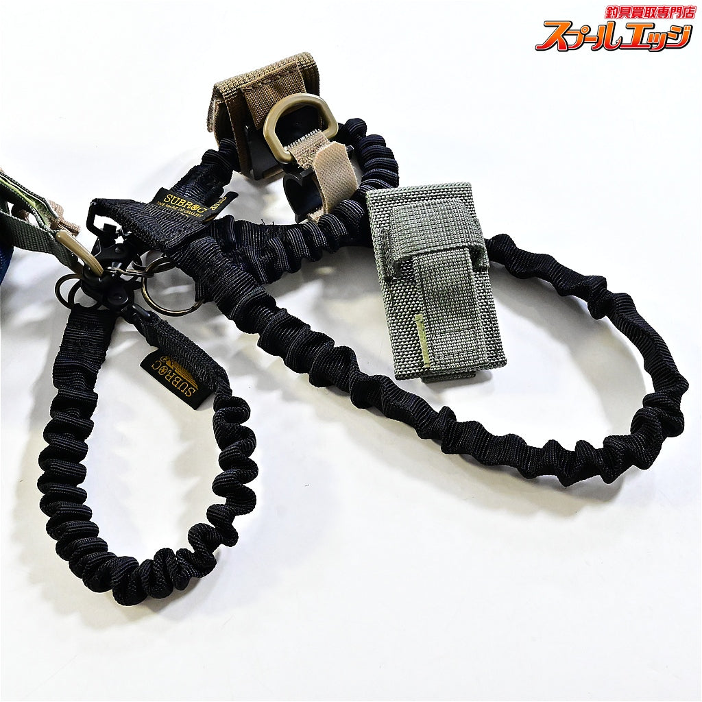 【サブロック】 ボディバッグ SM スタイルマスター エータックス フォレッジグリーン オプションパーツ6点装着 SUBROC BODYBAG SM STYLEMASTER A-TACS FG メッセンジャーバッグ K_060