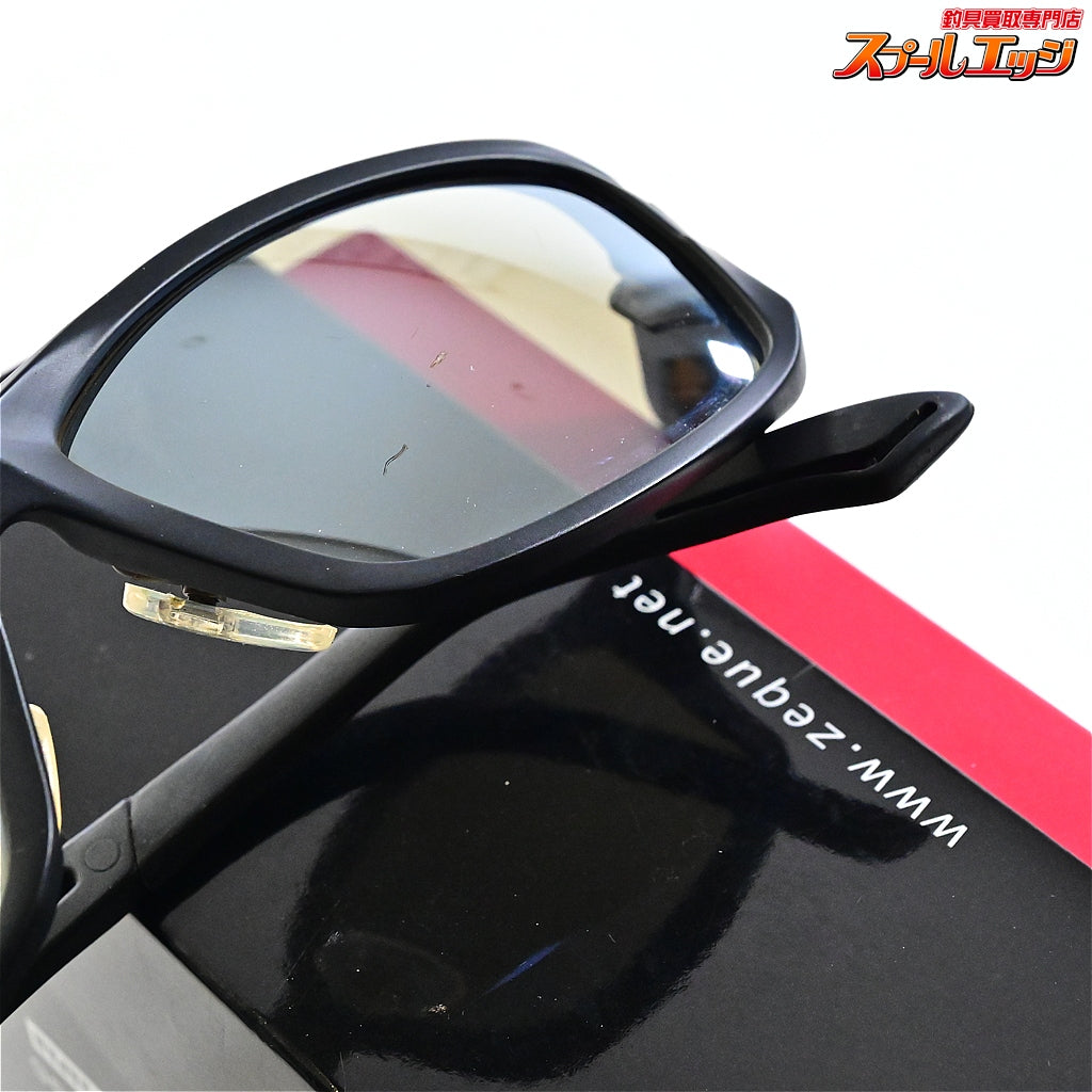 【ジールオプティクス】 ゼクー ステルス F-1922 マットブラック トゥルービュースポーツ/シルバーミラー Zealoptics Zeque STELTH 偏光サングラス K_060
