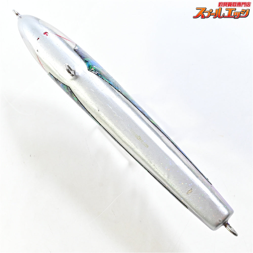 【ウッドリーム】 アキヤ 200 パープル アバロン シェル貼り アワビ貼り WooDreeam AKIYA 海水用ルアー K_060