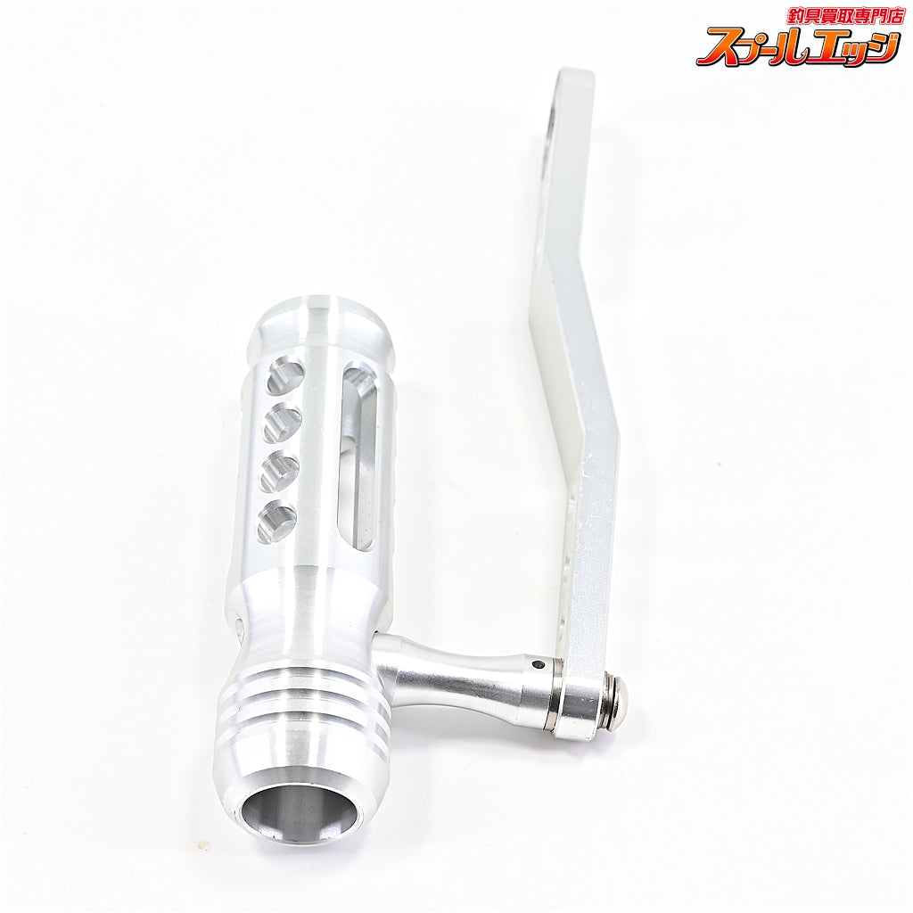 【A.ONE】 カスタムパワーハンドル 三次元アルミ削り出し加工 130mm 取付内径8mmx5mm 付属ナットM8右用