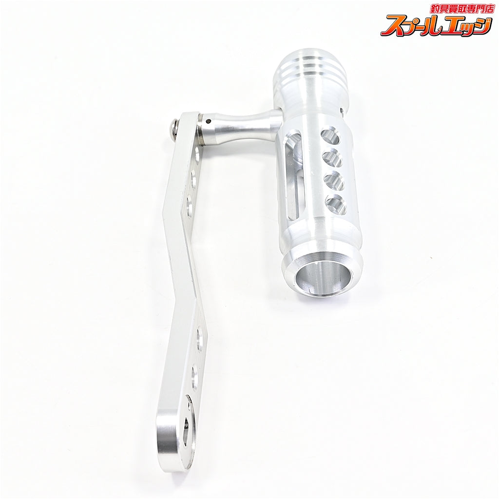 【A.ONE】 カスタムパワーハンドル 三次元アルミ削り出し加工 130mm 取付内径8mmx5mm 付属ナットM8右用
