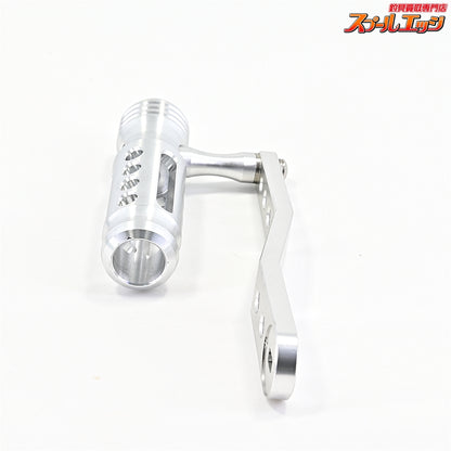 【A.ONE】 カスタムパワーハンドル 三次元アルミ削り出し加工 130mm 取付内径8mmx5mm 付属ナットM8右用