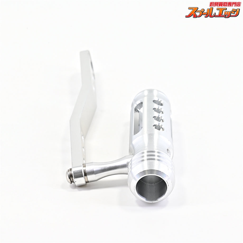 【A.ONE】 カスタムパワーハンドル 三次元アルミ削り出し加工 130mm 取付内径8mmx5mm 付属ナットM8右用