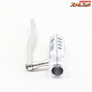 【A.ONE】 カスタムパワーハンドル 三次元アルミ削り出し加工 130mm 取付内径8mmx5mm 付属ナットM8右用