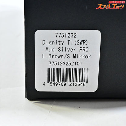 【ティムコ】 ディグニティTi マッドシルバープロ ライトブラウン/シルバーミラー 偏光タレックスレンズ TIEMCO Dignity Ti Mud Silver PRO TALEX K_060