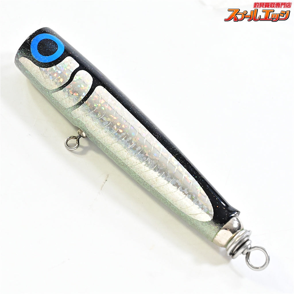 【カーペンター】 BCポッパー 20 ブラック ホロ貼り 75mm Carpenter BC-POPER 海水用ルアー K_060