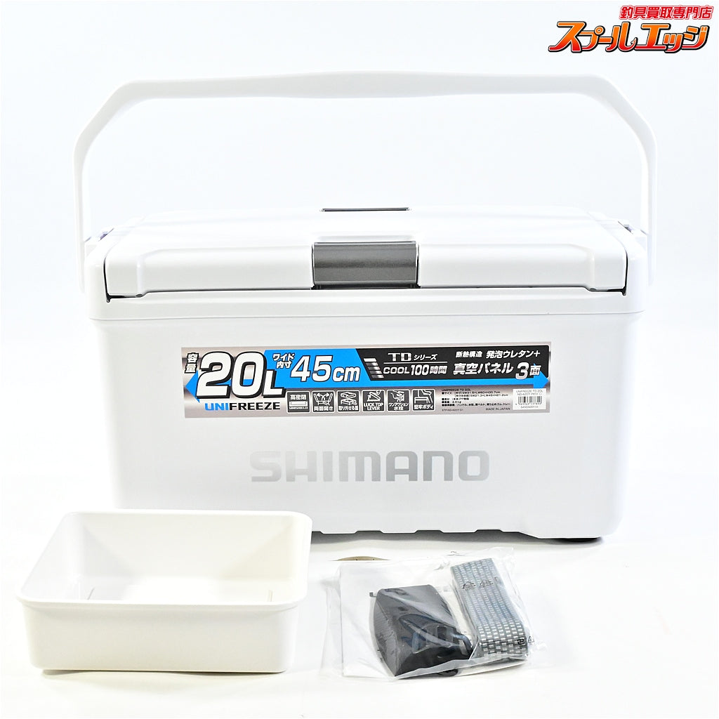 【シマノ】 ユニフリーズ TD 20L ND-420Y パールホワイト SHIMANO UNIFREEZE K_165