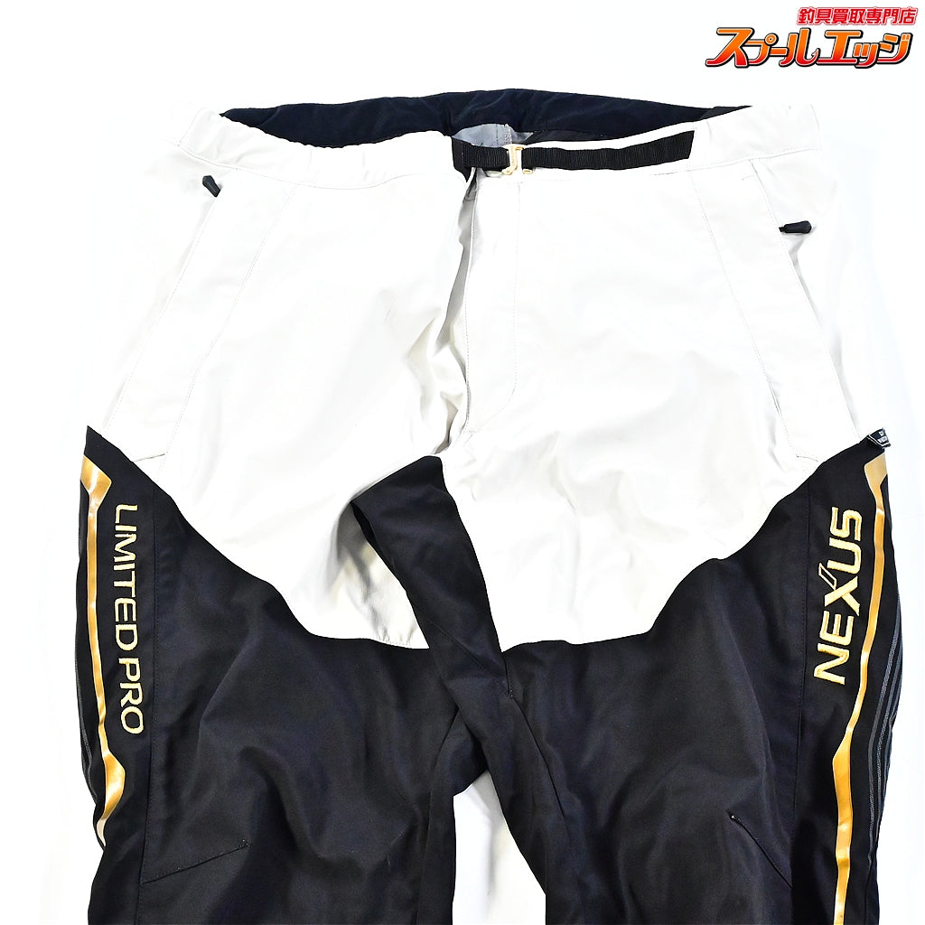 【シマノ】 ネクサス リミテッドプロ ゴアウインドストッパーパンツ PA-131R サイズアジア2XL リミテッドホワイト SHIMANO NEXUS GORE-WINDSTOPPER LIMITED PRO GORE-TEX K_060