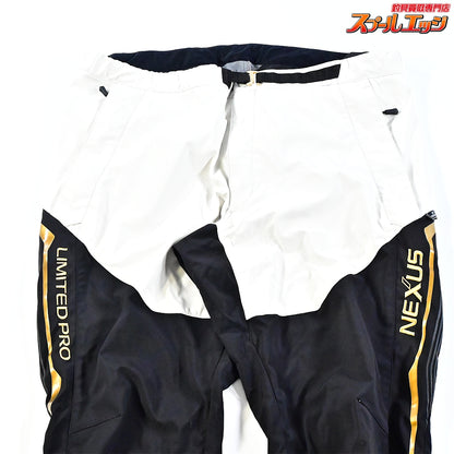 【シマノ】 ネクサス リミテッドプロ ゴアウインドストッパーパンツ PA-131R サイズアジア2XL リミテッドホワイト SHIMANO NEXUS GORE-WINDSTOPPER LIMITED PRO GORE-TEX K_060