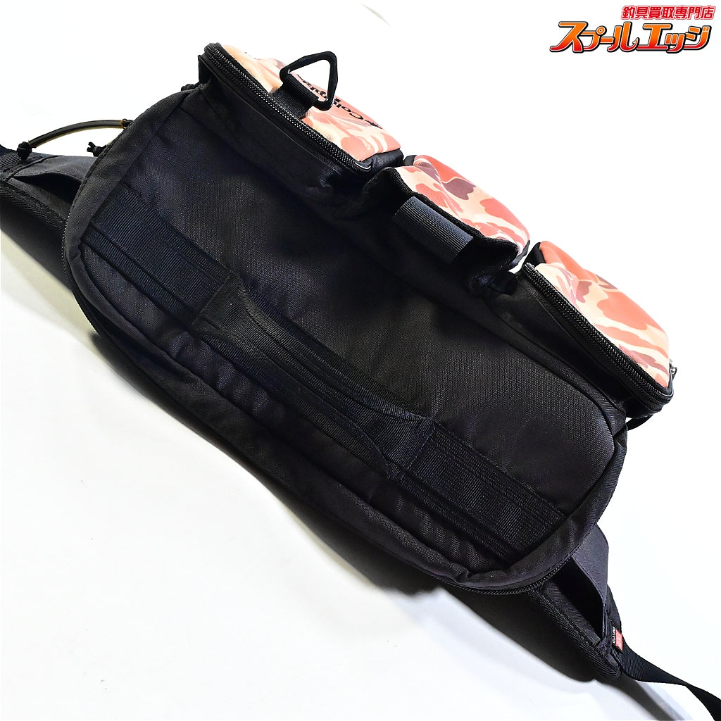 【コロンビアx俺達】 バイパーリッジ PFG 秦拓馬モデル ブラックタンカモ ボディバッグ ウエストバッグ COLUMBIA Viporridge K_100