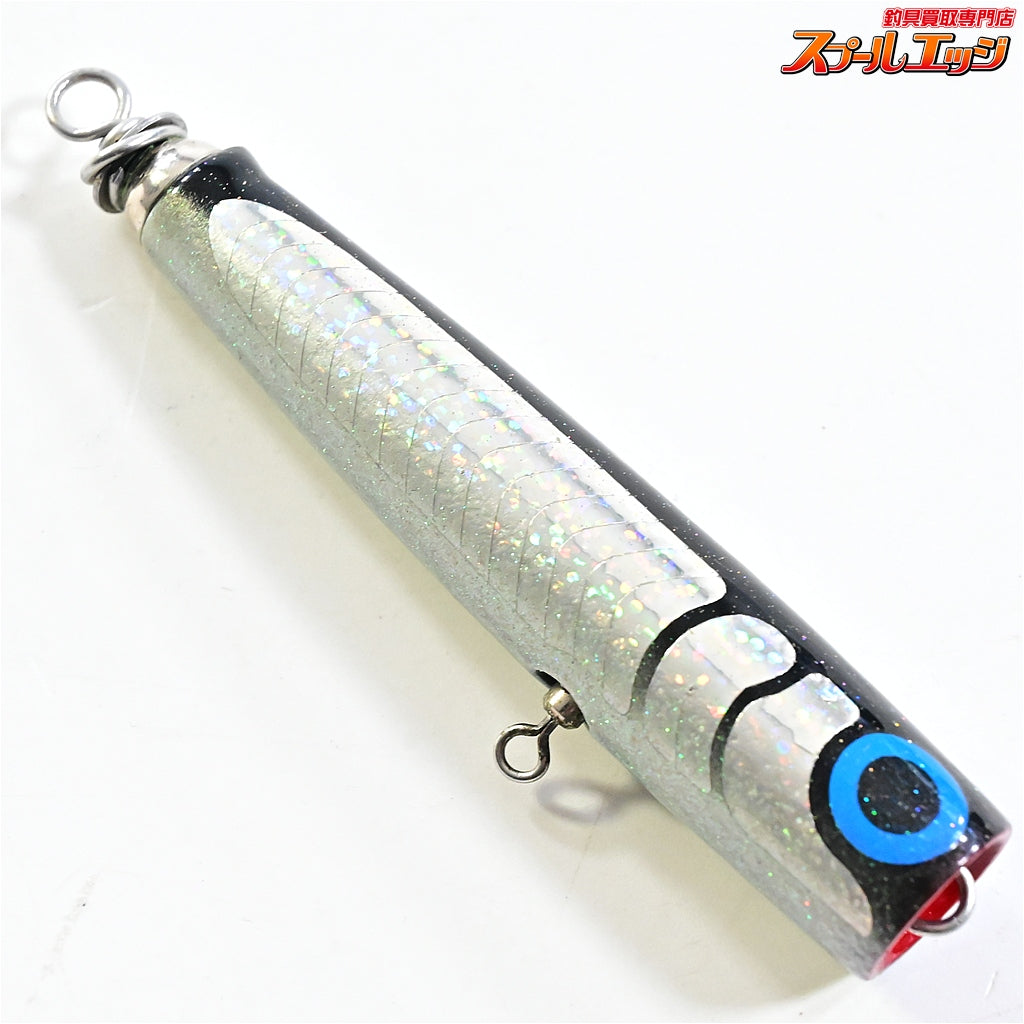 【カーペンター】 BCポッパー 20 ブラック ホロ貼り 75mm Carpenter BC-POPER 海水用ルアー K_060