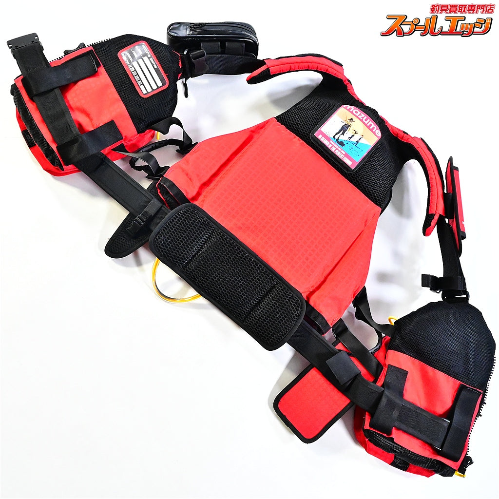 【マズメ】 レッドムーン サーフスペシャル3 III MZLJ-593 プライヤーホルダー付 ライフジャケット mazume K_150