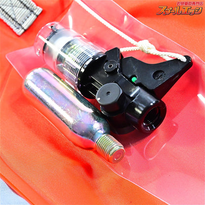 【シマノ】 ラフトエアジャケット VF-051K 桜マーク有 2019年4月製造分 自動膨張式ライフジャケット SHIMANO K_100