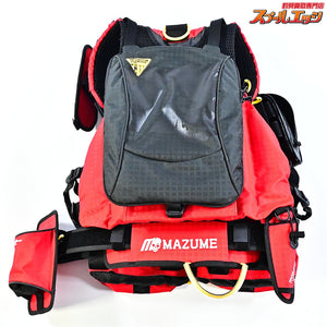 【マズメ】 レッドムーン サーフスペシャル3 III MZLJ-593 プライヤーホルダー付 ライフジャケット mazume K_150