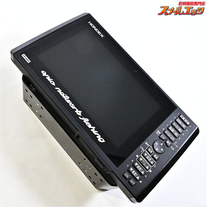 【ホンデックス】 GPSカラー魚群探知機 HE-9000 9型ワイドTFTカラー液晶 スマートデューサーTD802&アーム&107khz+400khz振動子セット HONDEX K_140