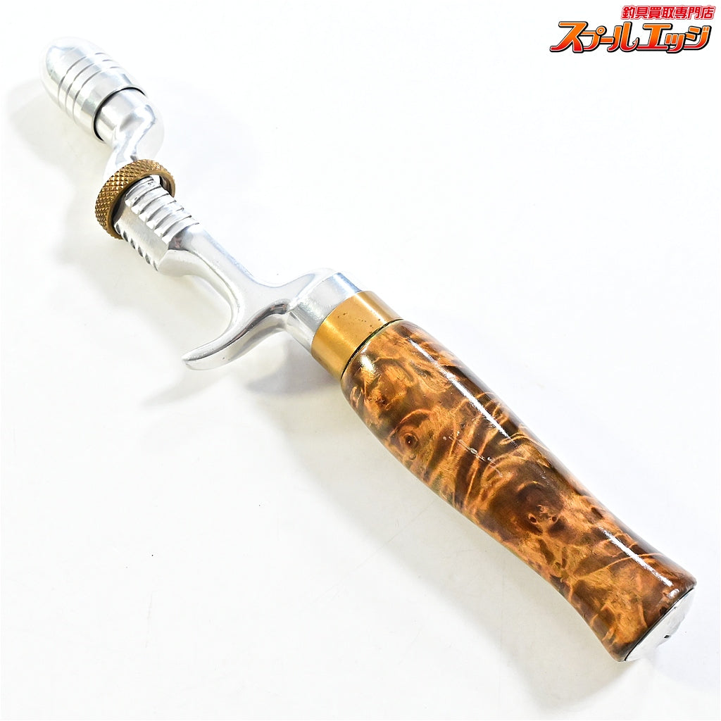 【バスポンド】 BPベイト BPグリップ ウッド ストレートシングルハンドル B.P.Bait バス ベイトロッド K_060