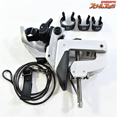 【ダイワ】 ライトホルダー メタル 90CH メタルシルバー DAIWA LIGHT HOLDER METAL 竿受け K_060