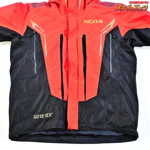 【シマノ】 ゴアテックス ネクサス コールドウェザースーツEX RB-119R サイズアジアXL レッド 上下セット SHIMANO GORE-TEX NEXUS K_080