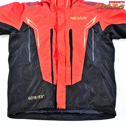 【シマノ】 ゴアテックス ネクサス コールドウェザースーツEX RB-119R サイズアジアXL レッド 上下セット SHIMANO GORE-TEX NEXUS K_080