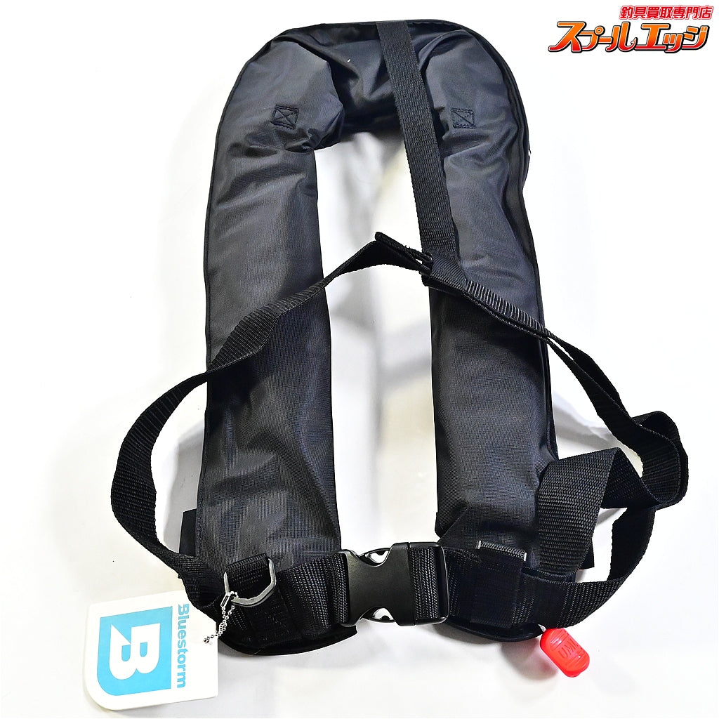 【アブガルシア】 インフレータブルフローティングジャケット BSJ2620RS2 ブラック サイズフリー 2025年2月製造分 桜マーク有 フローティングベスト Abu Garcia K_060