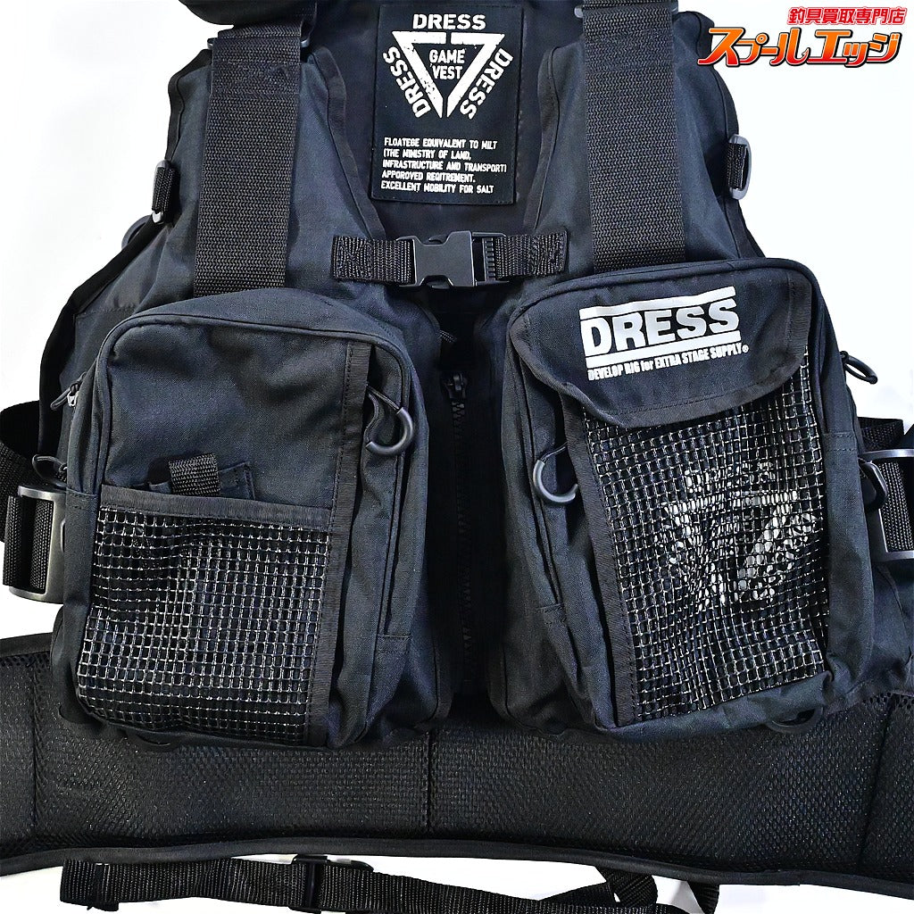 【ドレス】 フローティング ゲームベスト AIR サポーター付 DRESS AIR GAME-VEST K_100